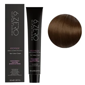 7/0 Крем-фарба для волосся стійка, 100мл  Hair Color Cream KROMSIDE 6.ZERO Seipuntozero