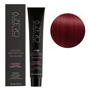 7/62 Крем-фарба для волосся стійка, 100мл  Hair Color Cream KROMSIDE 6.ZERO Seipuntozero