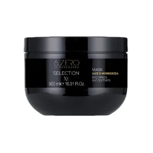 Маска живильна для пошкодженого волосся з аргановою олією і кератином, 500 мл Mask Selection XY 6.ZERO SEIPUNTOZERO