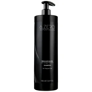 Шампунь для частого застосування з алое вера та бамбуком, 1000 мл Shampoo REGULAR SALON 6.ZERO SEIPUNTOZERO