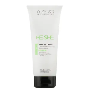Крем для розгладжування кучерявого волосся, 200 мл Smooth Cream HE.SHE 6.ZERO SEIPUNTOZERO