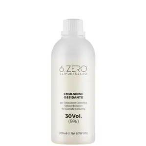 Окислювальна емульсія 9 % (30 Vol), 200 мл Emulsione Ossidante Profumata 6.ZERO SEIPUNTOZERO
