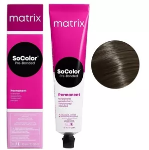 6NA темний блондин натурально-попелястий Крем-фарба для волосся 90мл Socolor Pre-Bonded MATRIX