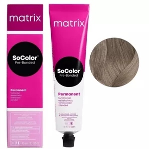 8NA світлий блондин натуральний попелястий Крем-фарба для волосся 90мл SoColor Pre-Bonded MATRIX