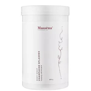 Обгортання для тіла порошкове "Бризки шампанського", 500 г CHAMPAGNE SPLASHES Body Wrap Massena