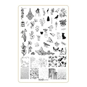 Пластина для стемпінгу Plus size №4 KODI Professional 