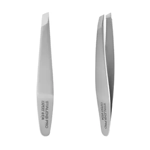 Пінцет для брів EXPERT 61 TYPE 4 (вузький скошений) TE-61/4 STALEKS PRO