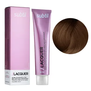6/34 темний блондин золотисто-мідний Безаміачна тонувальна гелева фарба на кислотній основі, 60 мл LACQUER SUBTIL