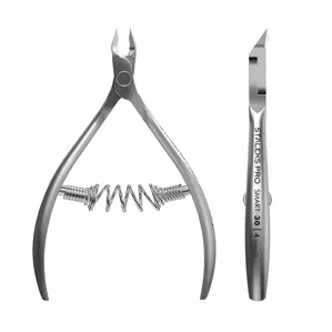 Кусачки професійні для шкіри з пружиною (ріжуча частина -4 мм) SMART NS-30-4 STALEKS PRO