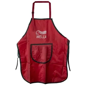 Фартух "Wella" тонкий на зав`язках (червоний) 6068 Y.R.E