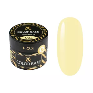 F.O.X Color Base Основа кольорова для гель-лаку 10мл №002