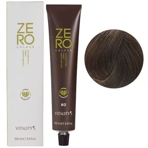 6/2 темний блондин бежевий Крем-фарба для волосся без аміаку, 100 мл ZERO VEGAN Vitality`s