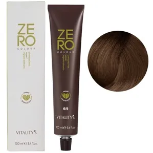 6/9 темний блондин коричневий Крем-фарба для волосся без аміаку, 100 мл ZERO VEGAN Vitality`s