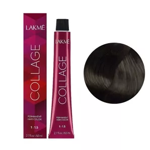 6/12 Темний блондин попелясто-фіолетовий  Крем-фарба для волосся стійка, 60 мл Permanent Hair Color COLLAGE LAКME