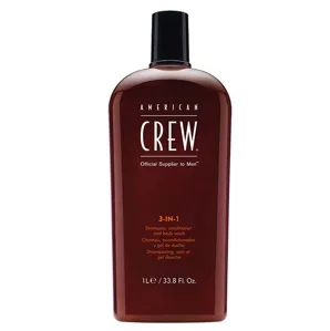 Засіб 3в1 для догляду за волоссям та тілом, 1000 мл 3-in-1 Shampoo, Conditioner&Body Wash Hair & Body American Crew