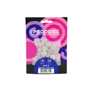Спонж-файл полірувальник для педикюрного диска Expert PODODISC "S" (25 шт) PDFB-15 STALEKS PRO