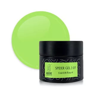 ADORE Spider Gel Гель- павутинка 5мл №07 Салатовий неон 