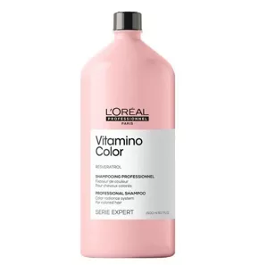Шампунь для захисту та збереження кольору  фарбованого волосся, 1500мл  Shampoo Vitamino Color Serie Expert L`Oreal Professionnel