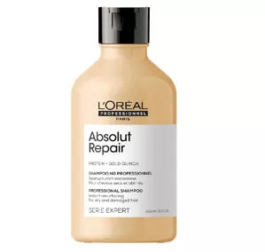 Шампунь для інтенсивного відновлення пошкодженого волосся, 300мл Shampoo Absolut Repair Serie Expert L`Oreal Professionnel