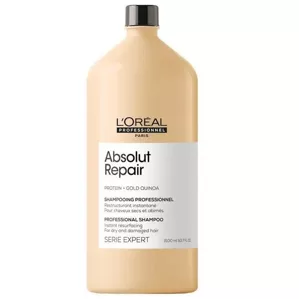 Шампунь для інтенсивного відновлення пошкодженого волосся, 1500мл Shampoo Absolut Repair Serie Expert L`Oreal Professionnel