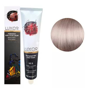 10/5 Платиновий блондин махагоновий Стійка крем-фарба для волосся, 100мл  Permanent Hair Color Cream LUXOR Professional 