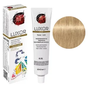 0/31 Тонувальна безаміачна крем-фарба для волосся, 60 мл Toner - LUX Color LUXOR Professional