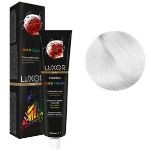 Безкольоровий (Colorless) Тонувальний фарбник прямої дії, 100 мл DISCO COLORS LUXOR Professional