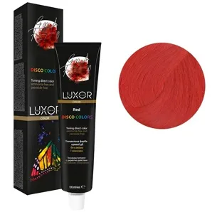 Червоний (Red) Тонувальний фарбник прямої дії, 100 мл DISCO COLORS LUXOR Professional