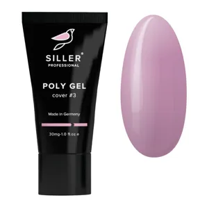 Полігель для нігтів, 30 мл №3 Poly Gel SILLER Proffesional