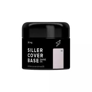 Основа камуфлююча з шиммером, 30 мл №005 Shine Cover Base SILLER Proffesional