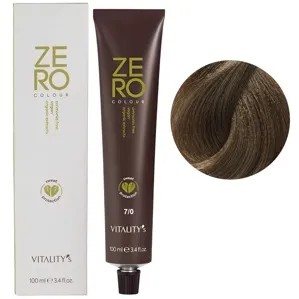 7/0 блондин натуральний Крем-фарба для волосся без аміаку, 100 мл ZERO VEGAN Vitality`s