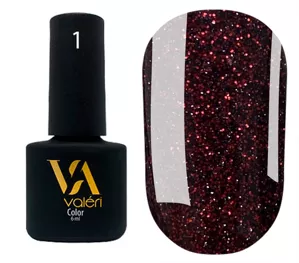 VALERI Flash Gel Polish Гель-лак світловідбивний 6 мл №01 