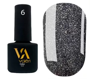 VALERI Flash Gel Polish Гель-лак світловідбивний 6 мл №06