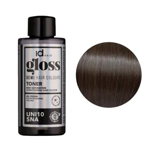 5NA UNI10 (5/01) Деміперманентна рідка фарба для волосся без аміаку, 75 мл Demi Hair Colours TONER GLOSS ID Hair