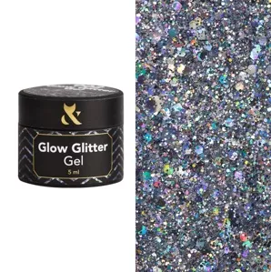 F.O.X Glow Glitter Gel Глітер-гель 5мл №002