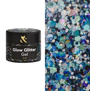 F.O.X Glow Glitter Gel Глітер-гель 5мл №009