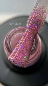 SAGA Fiery Gel Polish Гель-лак світловідбиваючий 8 мл №16