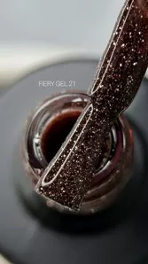 SAGA Fiery Gel Polish Гель-лак світловідбиваючий 8 мл №21