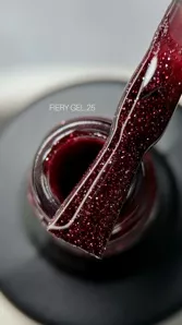 SAGA Fiery Gel Polish Гель-лак світловідбиваючий 8 мл №25