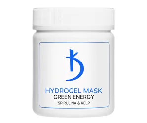 Гідрогелева маска з морськими водоростями для жирної та зневодненої шкіри обличчя GREEN ENERGY, 100 гр KODI Professional 