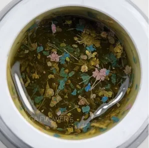 Гель із сухоцвітами, 5 мл №05 Flower Fairy Gel SAGA Professional