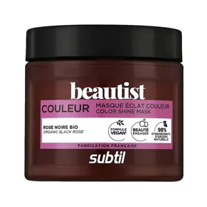 Маска для захисту фарбованого волосся з органічною чорною трояндою, 250 мл Color Shine Mask COULEUR Beautist Subtil