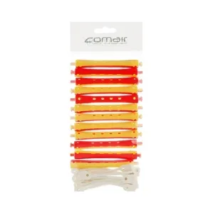 Коклюшки для холодної завивки (в уп. 12шт) d.9 mm (жовто-червоні) 3012015 Comair Germany