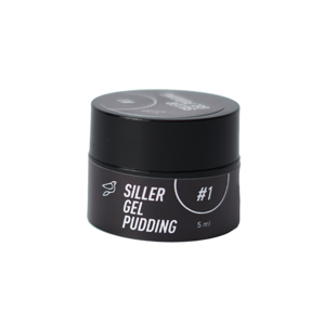 Гель-лак твердий, 5 мл №1 Black Pudding Gel Polish SILLER Proffesional