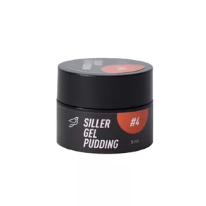Гель-лак твердий, 5 мл №4 Orange Pudding Gel Polish SILLER Proffesional