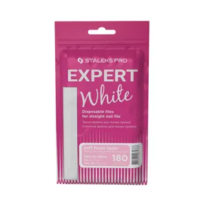 Набір змінних файлів БІЛІ на м’якій основі (30шт) для пилки прямої 180 грит EXPERT 20 (DFE-20-180w SOFT) STALEKS PRO