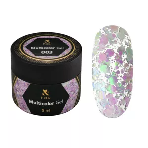 F.O.X Multicolor  Gel Глітер-гель 5мл №003