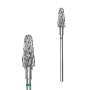 Фреза твердосплавна УСІЧЕНИЙ КОНУС ЗЕЛЕНИЙ діаметр 6 мм / робоча частина 14 мм EXPERT (FT70G060/14) STALEKS PRO