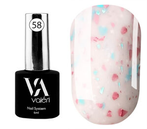 VALERI Potal Base Основа камуфлююча для гель-лаку  6мл №58