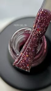 SAGA Fiery Gel Polish Гель-лак світловідбиваючий 8 мл №30
